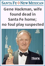 Sheriff's deputies arrived at the couple's home on Old Sunset Trail, in a gated community off Hyde Park Road just north of Ten Thousands Waves, on Wednesday afternoon to investigate the deaths of two elderly people and a dog.